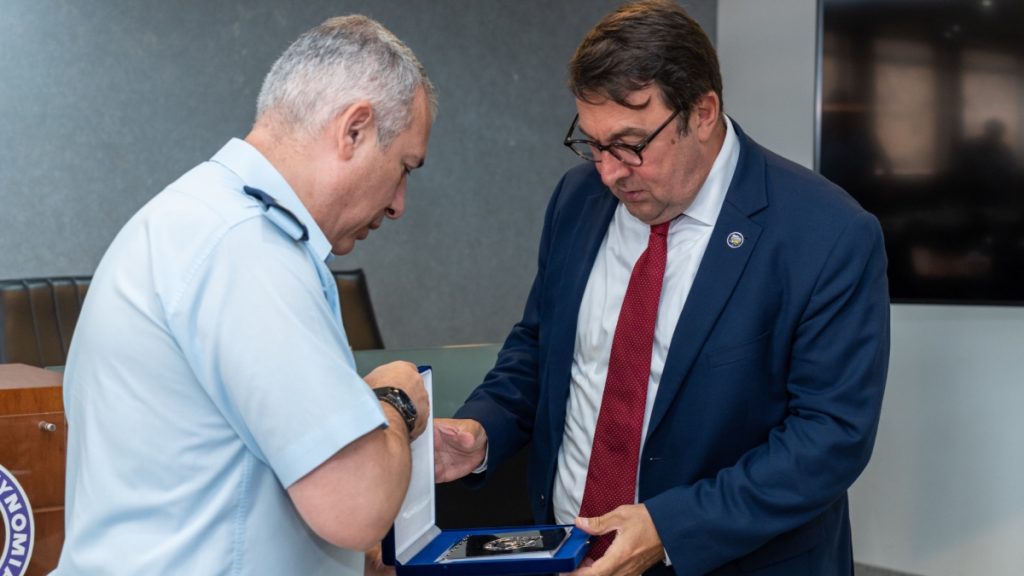 Συνάντηση του Αρχηγού της ΕΛ.ΑΣ. με τον Αναπληρωτή Εκτελεστικό Διευθυντή της EUROPOL για την ενίσχυση συνεργασίας