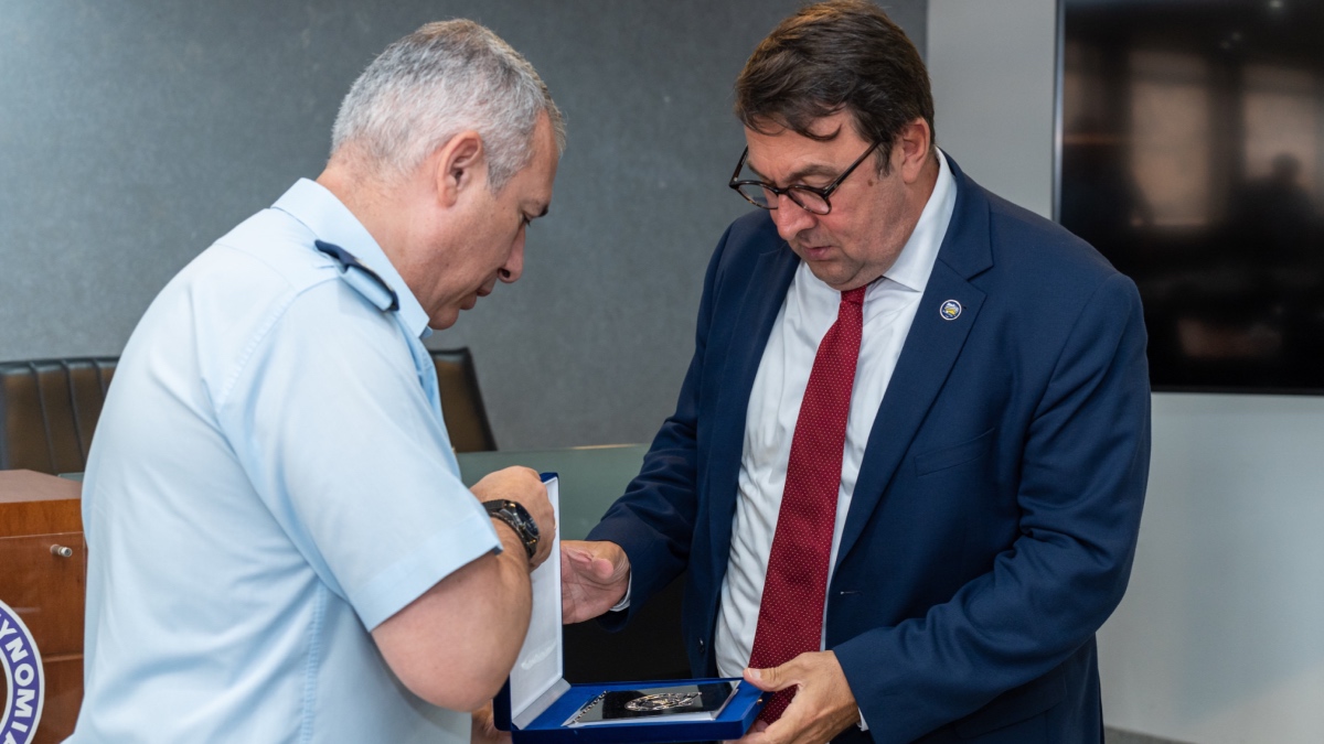 Συνάντηση του Αρχηγού της ΕΛ.ΑΣ. με τον Αναπληρωτή Εκτελεστικό Διευθυντή της EUROPOL για την ενίσχυση συνεργασίας