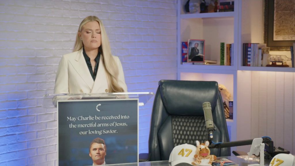 Σύζυγος Charlie Kirk: «Σου υπόσχομαι ότι δεν θα αφήσω ποτέ την κληρονομιά σου να πεθάνει»