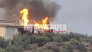 Βόλος: Φωτιά σε δασική έκταση στον Καντήραγα – Τέθηκε υπό μερικό έλεγχο (Εικόνες)