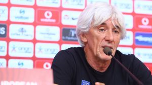 Γιοβάνοβιτς: «Η Δανία είναι το φαβορί – Γεννήσαμε τις προσδοκίες και θέλουμε να πάμε στο Μουντιάλ»