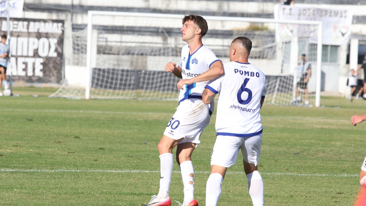 Καβάλα – Κηφισιά 1-1: Πήρε τον βαθμό στο φινάλε η ομάδα των Βορείων Προαστίων