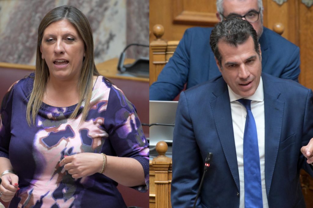 Βουλή: Αντιπαράθεση Πλεύρη – Κωνσταντοπούλου για υπεράσπιση αιτούντων άσυλο και ΟΠΕΚΕΠΕ