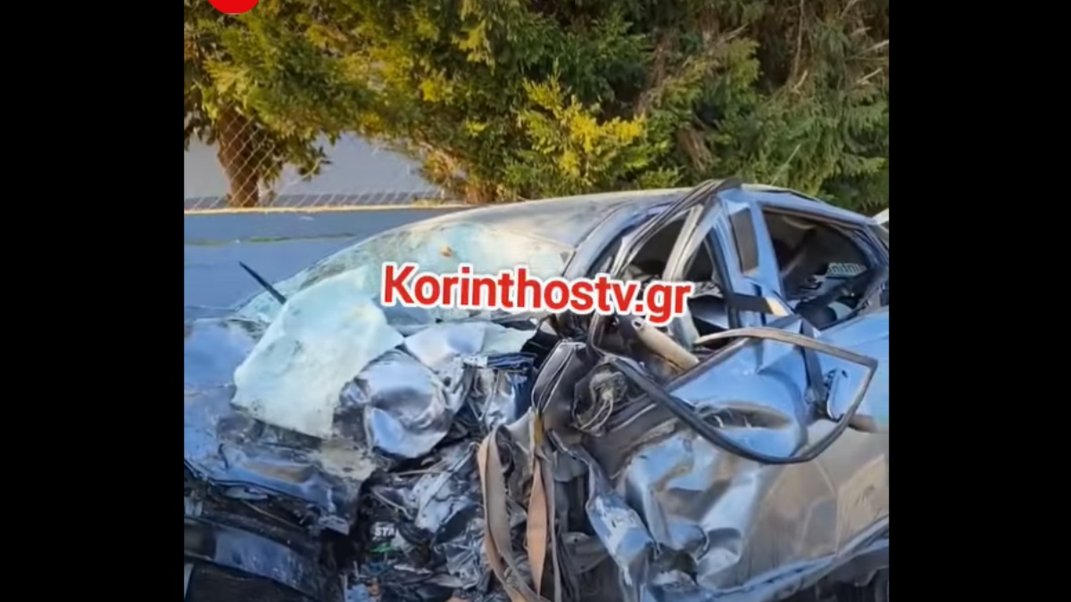 Κορινθία: Νεκρή 25χρονη σε τροχαίο – Το ΙΧ της συγκρούστηκε με φορτηγό (βίντεο)