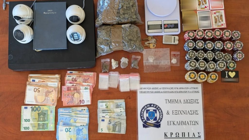 Κορωπί: 9 συλλήψεις σε κατάστημα για παράνομο τζόγο
