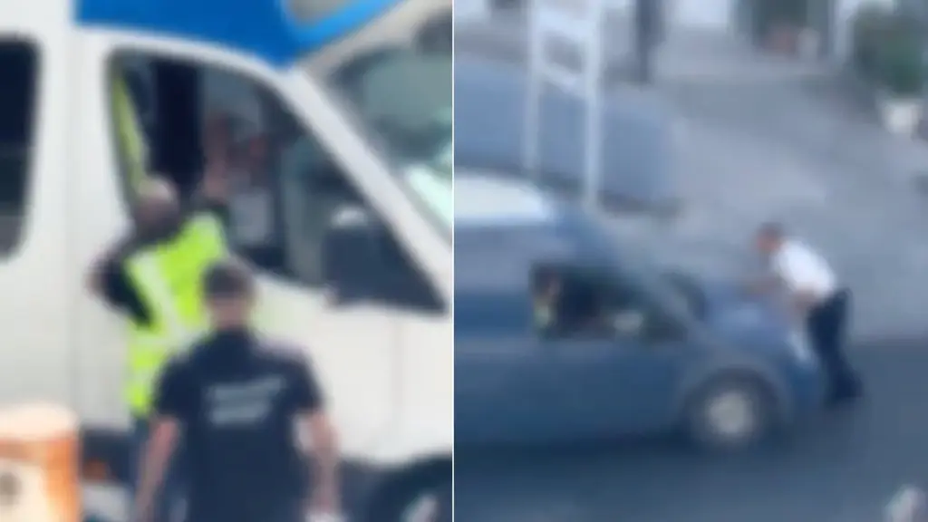 Χαμός στη Λάρνακα: Επιτέθηκαν σε οδηγό λεωφορείου και προσπάθησαν να παρασύρουν πεζό (βίντεο)