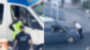 Χαμός στη Λάρνακα: Επιτέθηκαν σε οδηγό λεωφορείου και προσπάθησαν να παρασύρουν πεζό (βίντεο)