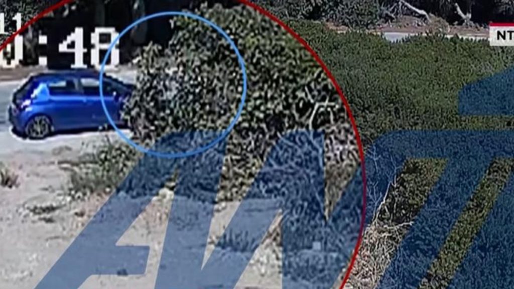 Μαρκόπουλο: Βίντεο ντοκουμέντο με τη δράση του ιερέα που έβαλε φωτιά δίπλα σε βίλα επιχειρηματία