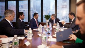 Κυριάκος Μητσοτάκης: Συναντήθηκε με τον αντιπρόεδρο της Exxon Mobil και τον πρόεδρο της Lockheed Martin