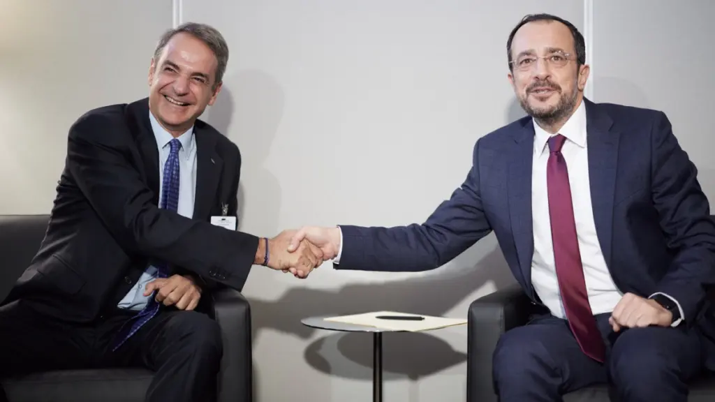 Συνάντηση Μητσοτάκη – Χριστοδουλίδη στη Νέα Υόρκη: Στο επίκεντρο η ηλεκτρική διασύνδεση