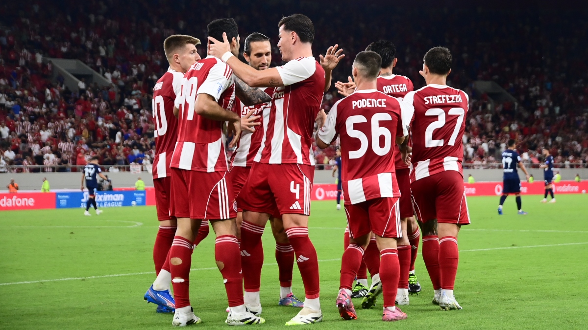 Ο Ολυμπιακός θριαμβεύει 5-0 με Ποντένσε στην επιστροφή του στο “Καραϊσκάκης”