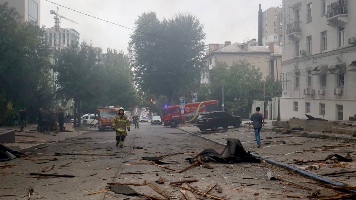 Σφοδρή επίθεση με drones στο Ντνίπρο: Ένας νεκρός και 20 τραυματίες