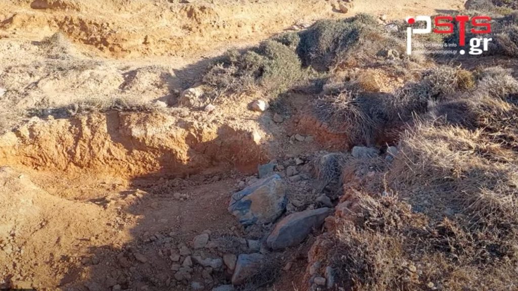 Πάρος: Εντοπίστηκε θαμμένος σκελετός κοντά στην περιοχή Κορακιές (βίντεο)