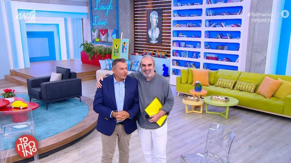 «Ήταν άθλιο το τρέιλερ της εκπομπής» – Ο Γιώργος Λιάγκας συμφώνησε on air με τον Βαγγέλη Περρή