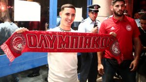 Ντάνιελ Ποντένσε: «Προσπαθώ να μην κλάψω, ήρθα για να μείνω!» – Το μήνυμα του προς τους φίλους του Ολυμπιακού (Βίντεο)