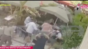 Βίντεο από την πτώση του δέντρου στην πλατεία Αγίας Ειρήνης
