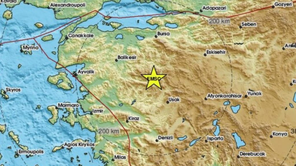 Ισχυρός σεισμός 5,4 Ρίχτερ στην Τουρκία – Έγινε αισθητός και στην Κωνσταντινούπολη