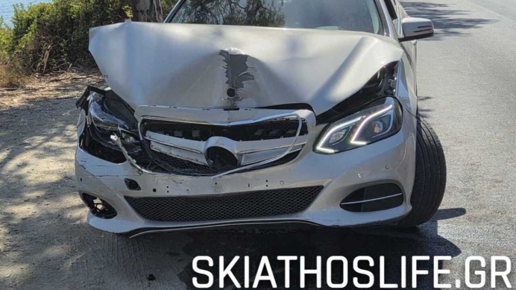 Σκιάθος: Καραμπόλα 4 οχημάτων – Τραυματίστηκε μία γυναίκα