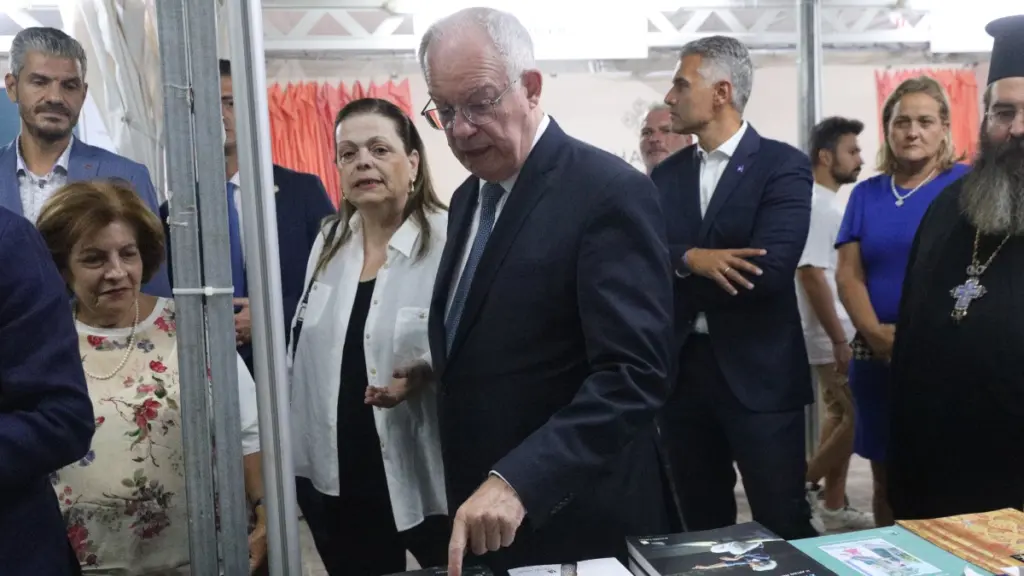 Κωνσταντίνος Τασούλας: Εγκαινίασε το 53ο Φεστιβάλ Βιβλίου στο Πεδίον του Άρεως