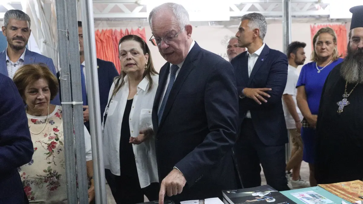 Κωνσταντίνος Τασούλας: Εγκαινίασε το 53ο Φεστιβάλ Βιβλίου στο Πεδίον του Άρεως