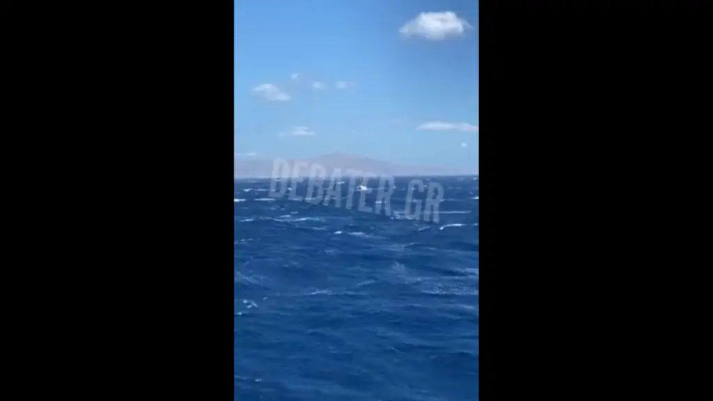 Βίντεο από τη διάσωση ιστιοφόρου που έπλεε ακυβέρνητο στο Αιγαίο – “Η θάλασσα δεν συγχωρεί λάθη”