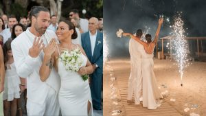 Ευρυδίκη Βαλαβάνη & Γρηγόρης Μόργκαν: Ένας χρόνος από τον γάμο τους – Οι αδημοσίευτες φωτογραφίες