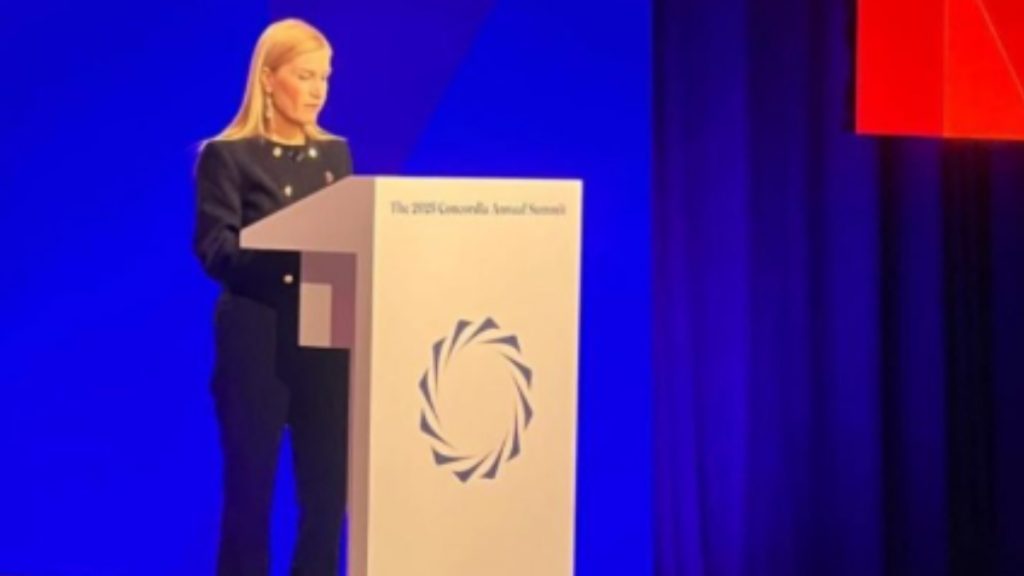 Σέβη Βολουδάκη: Συμμετείχε στο Concordia Annual Summit 2025 στη Νέα Υόρκη