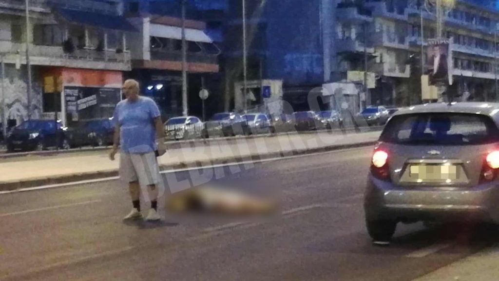 Θεσσαλονίκη: Φωτογραφία ντοκουμέντο από την παράσυρση της 45χρονης – Νοσηλεύεται διασωληνωμένη στο «Παπανικολάου»