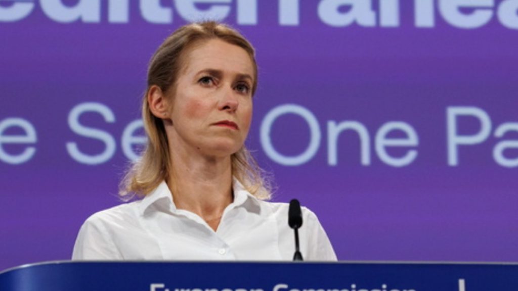 Κάγια Κάλας: “Βλέπουμε τις προσπάθειες Τραμπ να φέρει την ειρήνη, όμως η Ρωσία δεν τη θέλει”