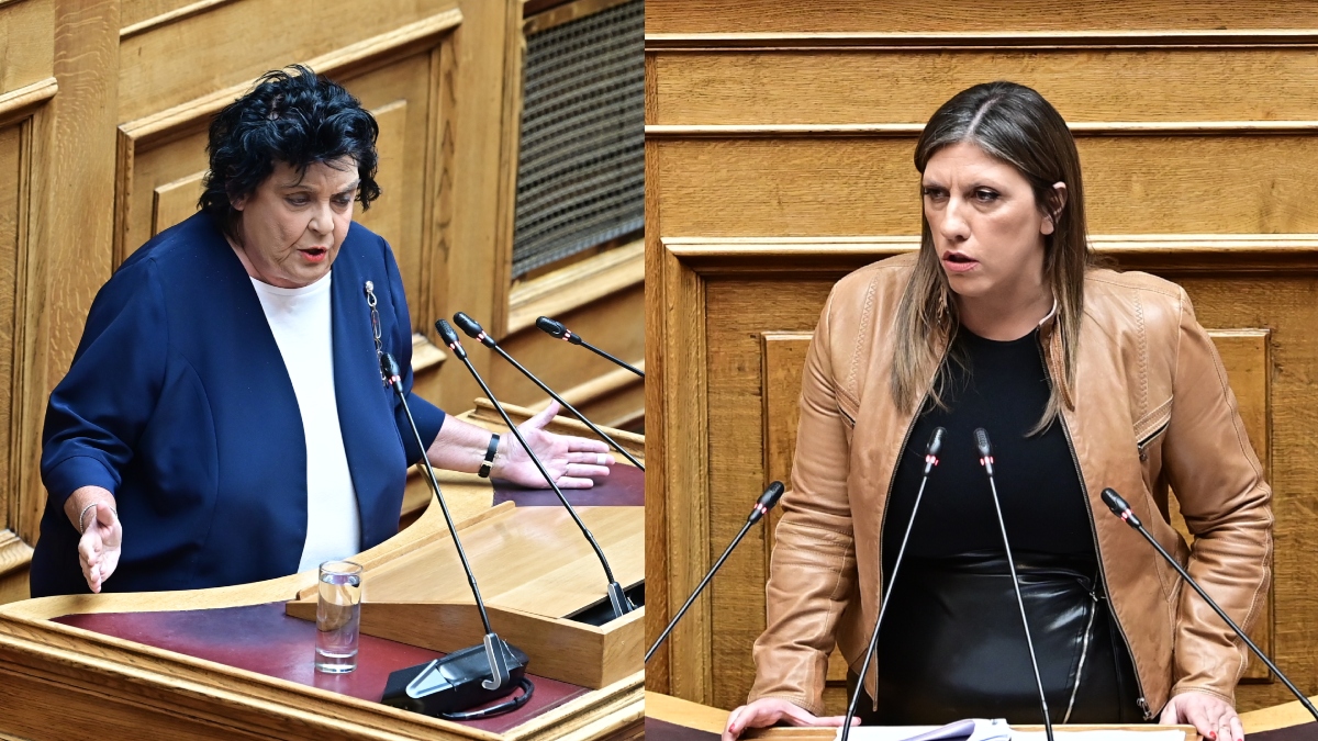 Σύγκρουση Κανέλλη – Κωνσταντοπούλου στη Βουλή: “Έβαζες πλάτη στον Κασιδιάρη” – “Έκανες καριέρα επί χούντας” (βίντεο)