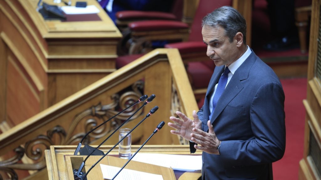 LIVE – Ο Κυριάκος Μητσοτάκης ενημερώνει τη Βουλή για τα θέματα εξωτερικής πολιτικής