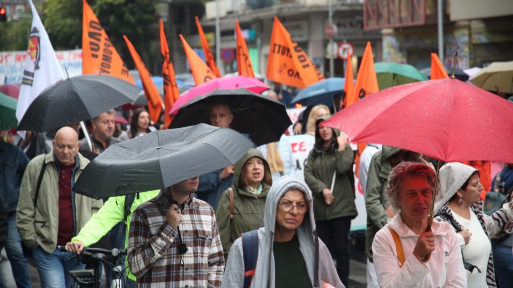 Θεσσαλονίκη: Ολοκληρώθηκαν οι απεργιακές συγκεντρώσεις – Κανονικά διεξάγεται η κυκλοφορία