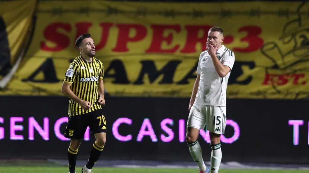 Άρης – Παναθηναϊκός 1-1: Με «δώρο» του Ντραγκόφσκι πήραν την ισοπαλία οι Θεσσαλονικείς