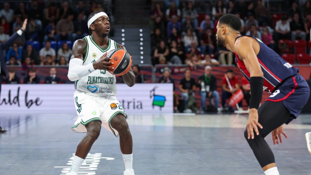Μπασκόνια – Παναθηναϊκός 84-86: Με απίστευτο buzzer beater του Κέντρικ Ναν άλωσε τη Βιτόρια