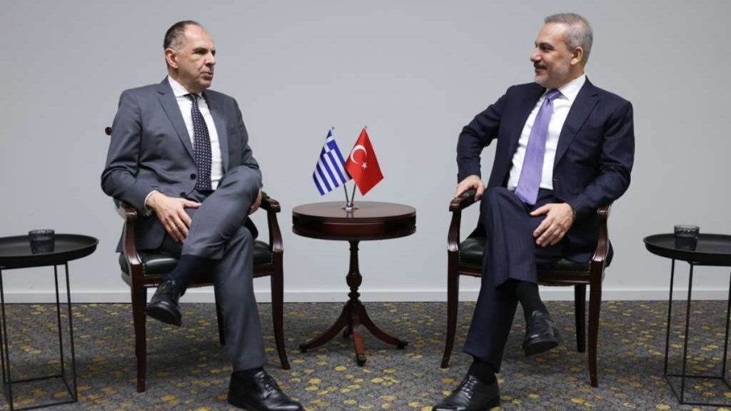 Γεραπετρίτης σε Φιντάν: «Θέματα κυριαρχίας είναι εκτός συζήτησης – Μόνη μας διαφορά με την Τουρκία η ΑΟΖ»