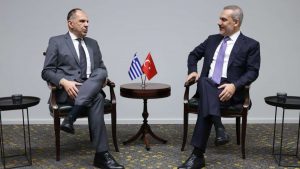 Γεραπετρίτης σε Φιντάν: «Θέματα κυριαρχίας είναι εκτός συζήτησης – Μόνη μας διαφορά με την Τουρκία η ΑΟΖ»
