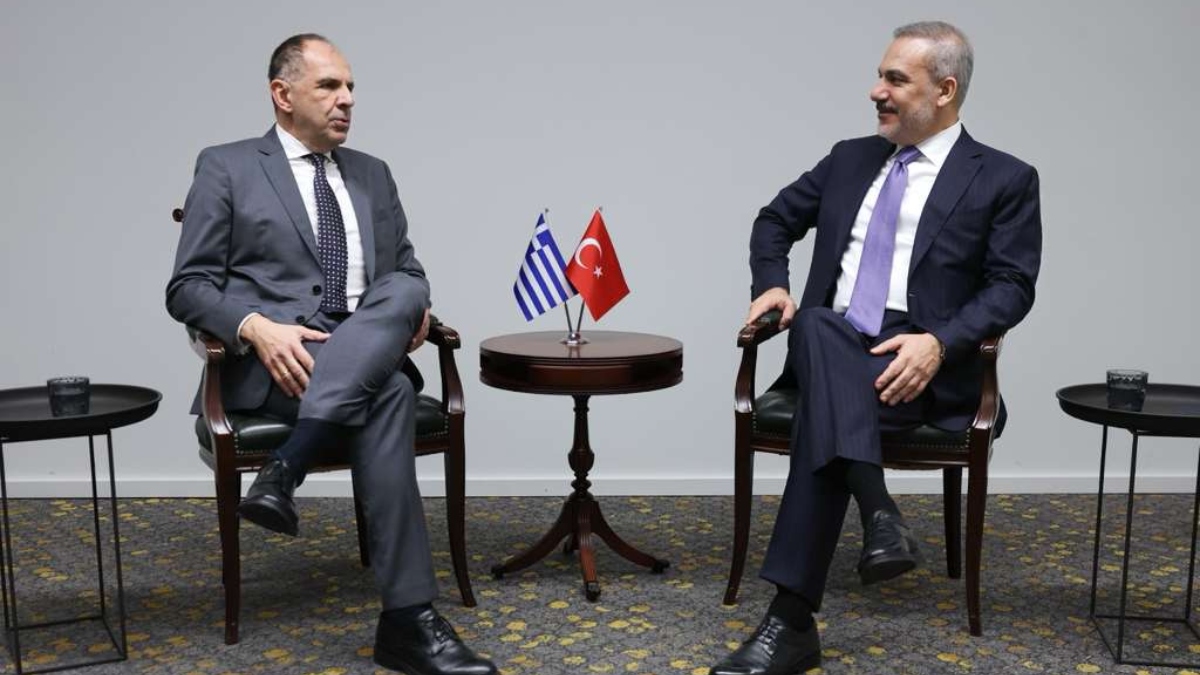 Γεραπετρίτης σε Φιντάν: «Θέματα κυριαρχίας είναι εκτός συζήτησης – Μόνη μας διαφορά με την Τουρκία η ΑΟΖ»