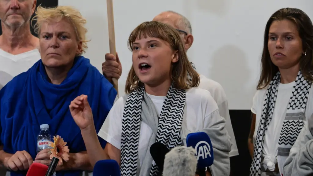 Γκρέτα Τούνμπεργκ: Συνελήφθη σε διαδήλωση υπέρ των Παλαιστινίων στο Λονδίνο