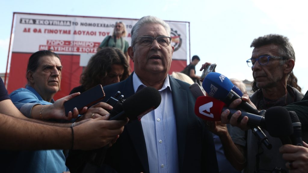 Κουτσούμπας: “Η σημερινή μάχη για την απόσυρση του επαίσχυντου νομοσχεδίου για τις 13 ώρες δουλειάς είναι μόνο η αρχή”