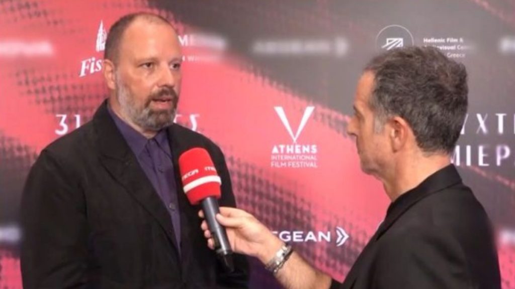 Γιώργος Λάνθιμος: «Ήταν σοκαριστικό όταν έμαθα γιατί δεν μας δόθηκε η άδεια για τα γυρίσματα στην Ακρόπολη»