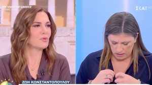 Ζωή Κωνσταντοπούλου: «Εγώ φεύγω» – Αποχώρησε on air από τον ΣΚΑΪ