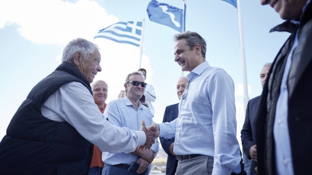 Κυριάκος Μητσοτάκης: Live η συζήτηση στην παρουσίαση της πρωτοβουλίας «Αμοργόραμα»