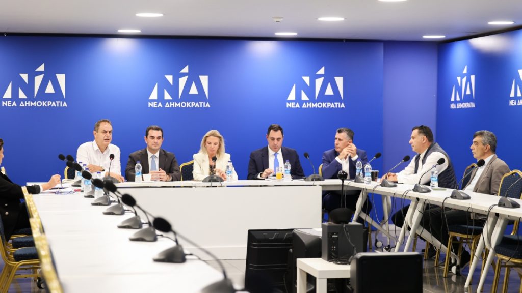 Νέα Δημοκρατία: Συνεδρίασε η Κεντρική Εφορευτική Επιτροπή υπό την προεδρία της Βόζεμπεργκ (Φωτογραφίες)