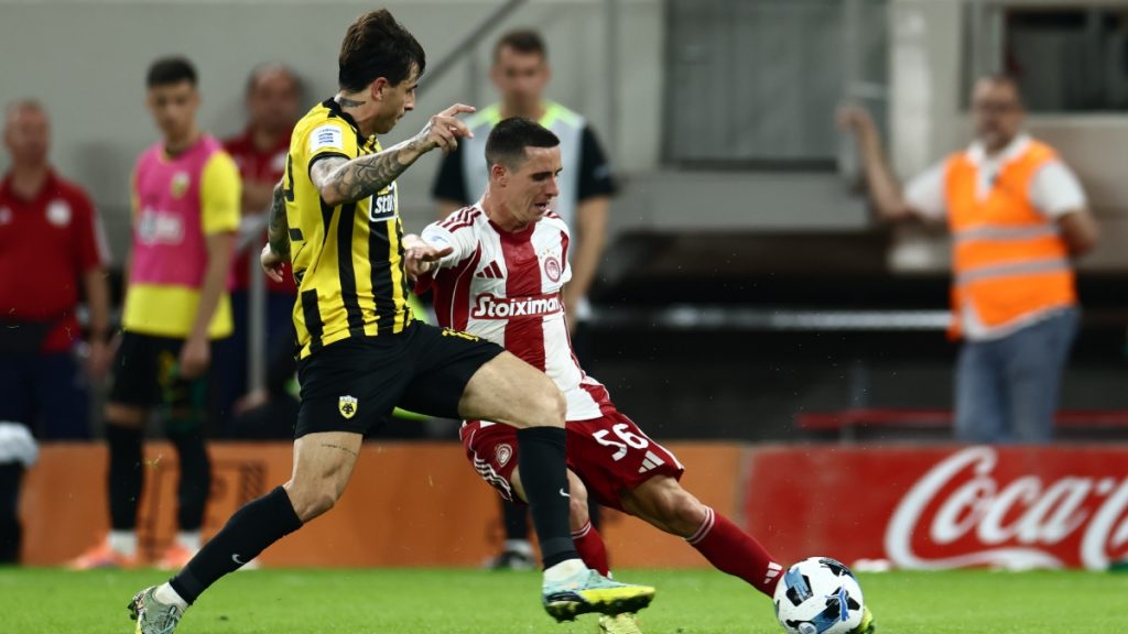 Ολυμπιακός-ΑΕΚ 2-0: Με Ελ Κααμπί και Ταρεμί οι “ερυθρόλευκοι” πήραν τη νίκη στο ντέρμπι του Φαλήρου