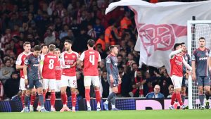 Άρσεναλ – Ολυμπιακός 1-0 (1ο ημίχρονο): LIVE η μάχη των «ερυθρολεύκων» για την League Phase του Champions League