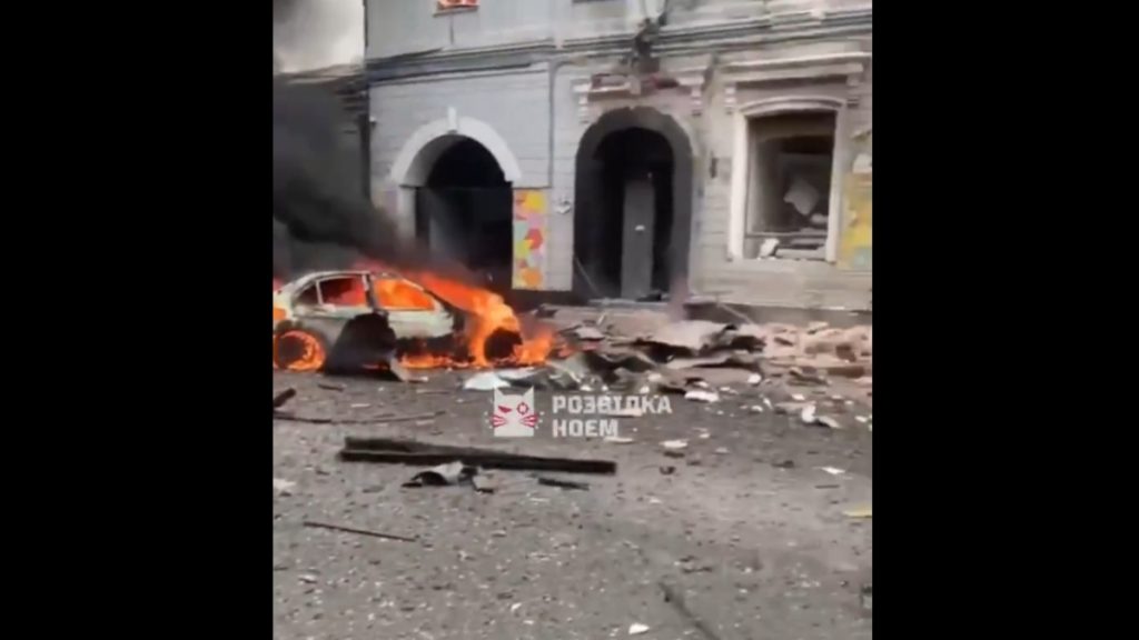 Ουκρανία: Ρωσική επίθεση με πυραύλους σε νηπιαγωγείο στο Χάρκοβο – Τέσσερις τραυματίες (βίντεο)