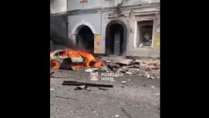 Ουκρανία: Ρωσική επίθεση με πυραύλους σε νηπιαγωγείο στο Χάρκοβο – Τέσσερις τραυματίες (βίντεο)