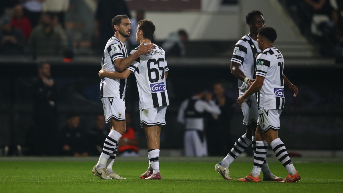 ΠΑΟΚ-Βόλος 3-0: Παρέμεινε στην κορυφή ο “δικέφαλος του Βορρά” πατώντας γκάζι στο δεύτερο ημίχρονο