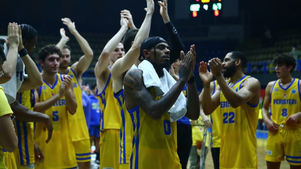 Περιστέρι – Κουταΐσι 102-67: Εύκολα το 2/2 στο FIBA Europe