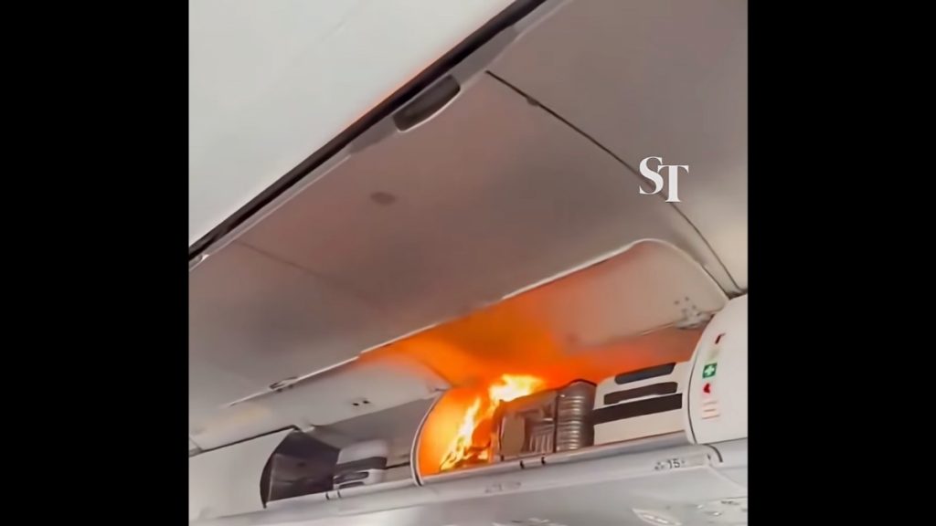 Πανικός σε πτήση της Air China – Φωτιά σε χειραποσκευή λόγω μπαταρίας λιθίου (βίντεο)